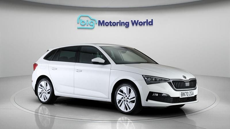 White Used 2020 Skoda Scala SE L Hatchback | £13,000 (Fair price) - Image 1/4