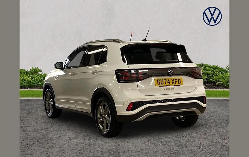 Used VW T-Cross R-line 150 HP (110 kW) 2024 White SUV