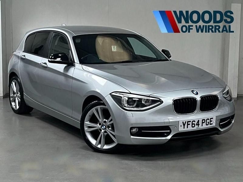 Used BMW 118 Sport Line 143 HP (105 kW) 2014 Silver Hatchback