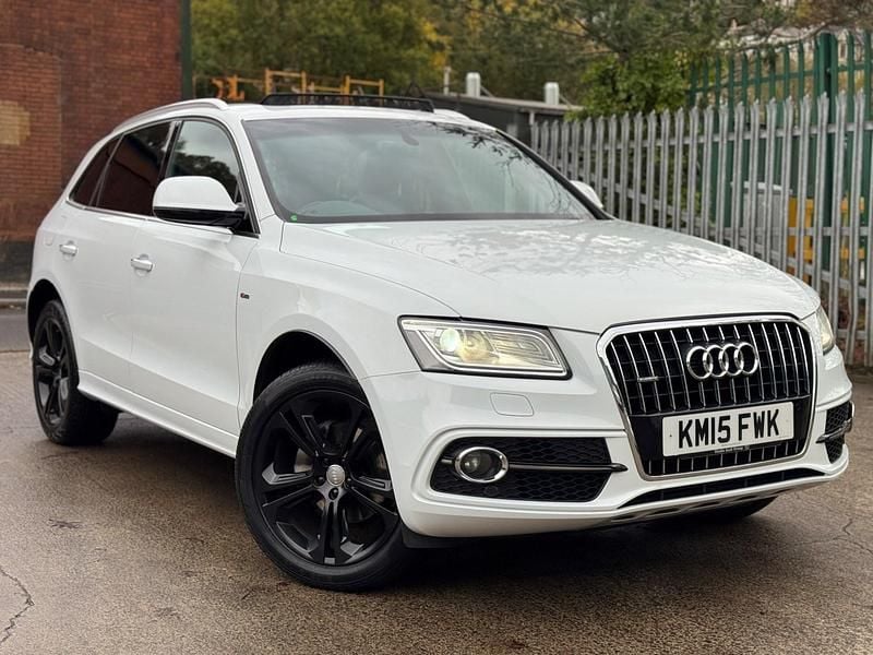 White Used 2015 Audi Q5 S-line plus SUV | £12,495 (Fair price) - Image 1/4