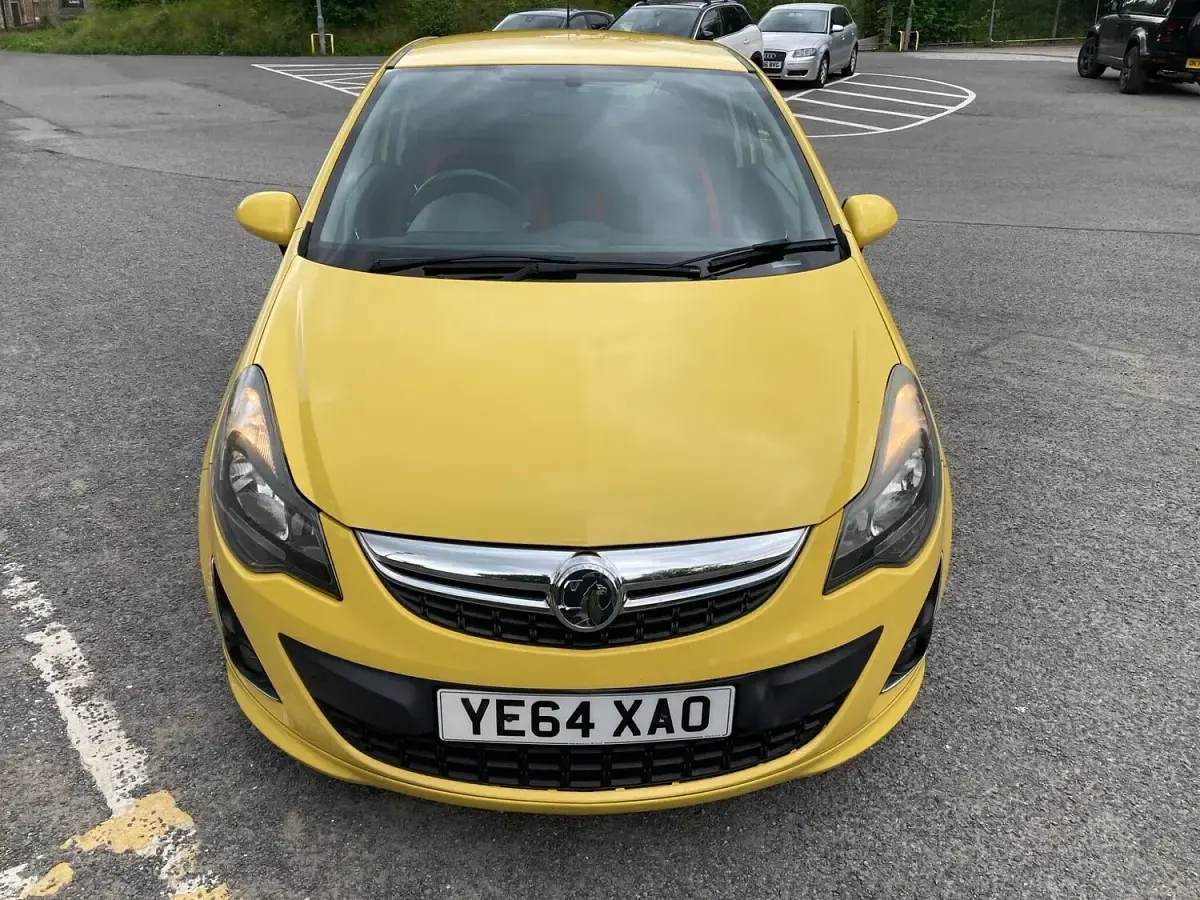 Used Vauxhall Corsa SRi 2015 Yellow Hatchback