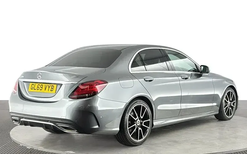 Used Mercedes C220 AMG Line Premium 194 HP (142 kW) 2019 Grey Sedan