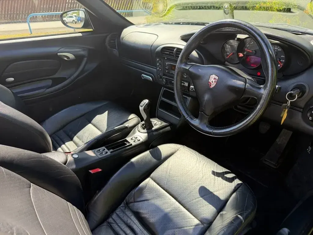 Used Porsche 986 Boxster 228 HP (167 kW) 2004 Black Cabriolet