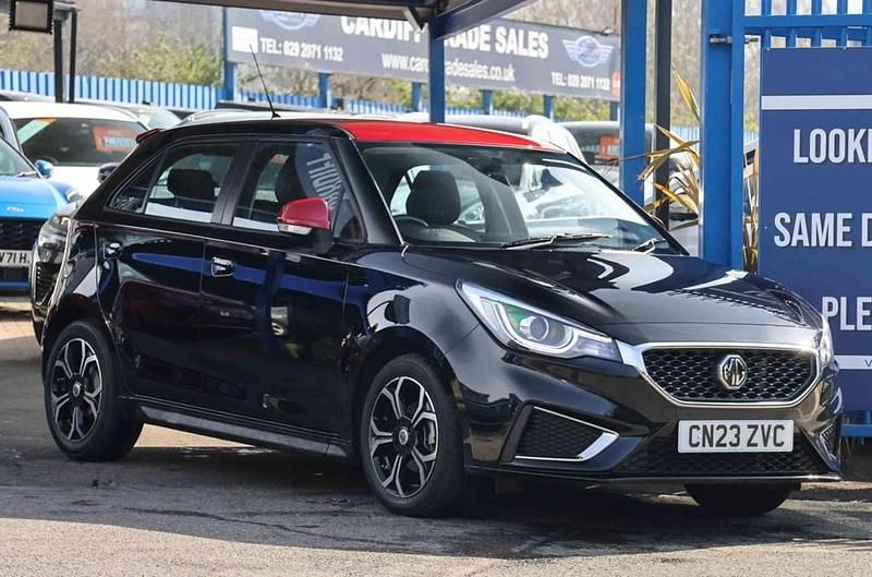 Used MG MG3 Exclusive 106 HP (77 kW) 2023 Black Hatchback