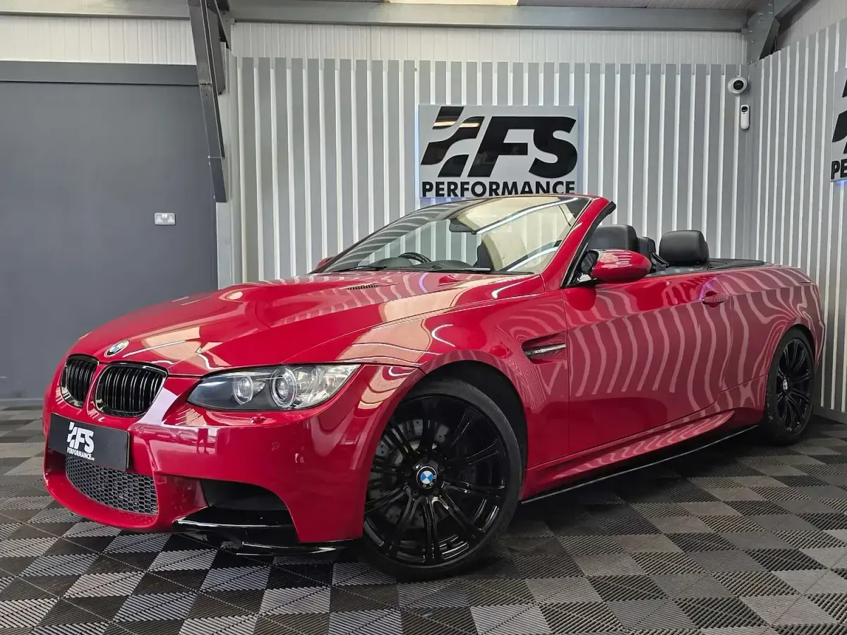 Used BMW M3 Cabriolet Comfort Edition 420 HP (308 kW) 2013 Red Cabriolet
