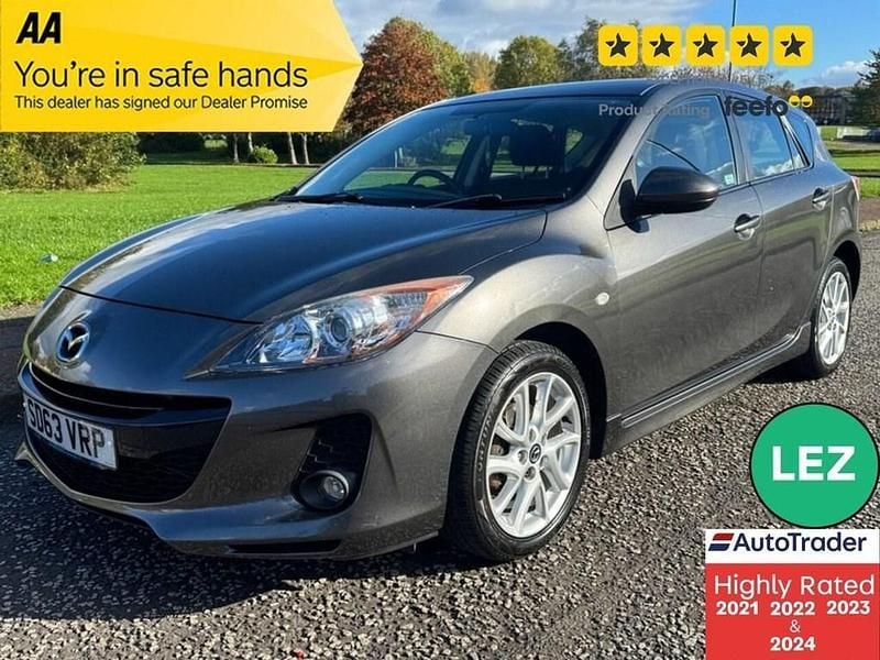 Grey Used 2013 Mazda 3 Hatchback | £4,695 (Good price) - Image 1/3