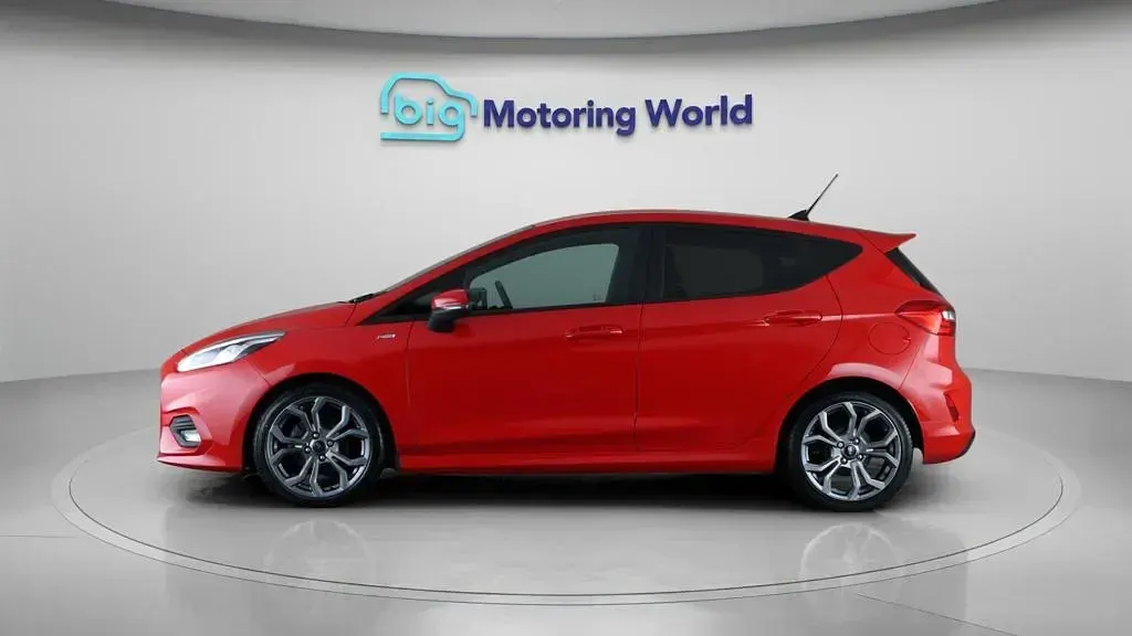 Used Ford Fiesta ST-Line 125 HP (91 kW) 2021 Red Hatchback