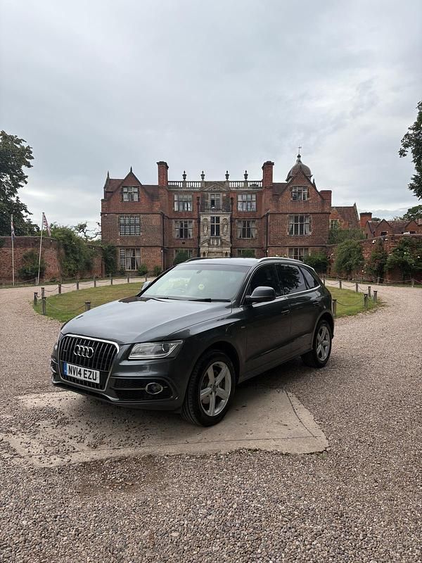 Grey Used 2014 Audi Q5 S-Line SUV | £6,195 (Expensive) - Image 1/4