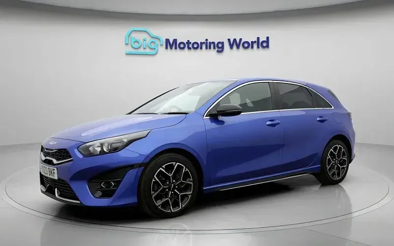 Used Kia Ceed GT-Line 160 HP (117 kW) 2023 Blue Hatchback