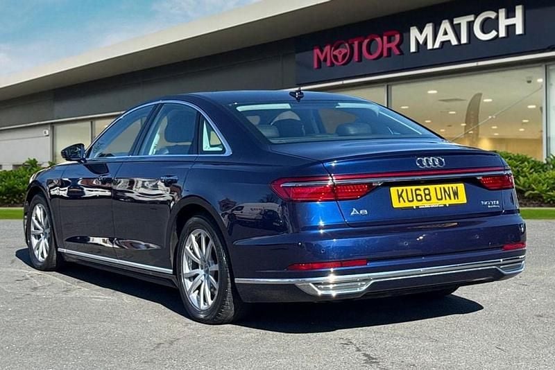 Used Audi A8 Advanced 2018 Blue Sedan