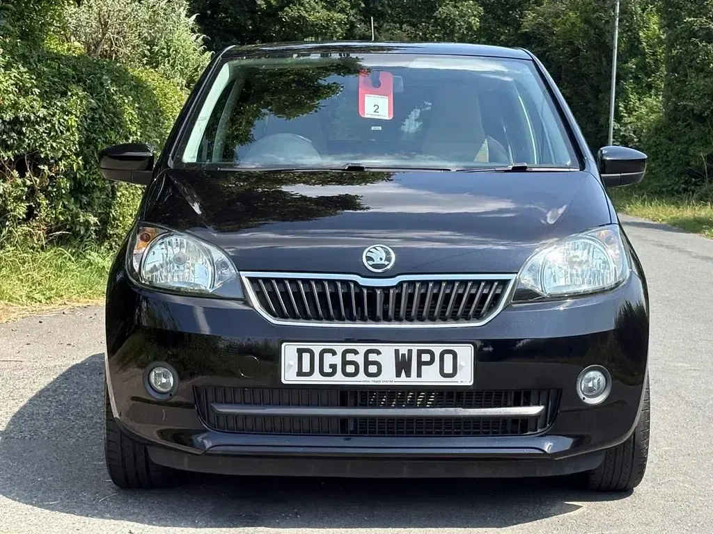 Used Skoda Citigo 75 HP (55 kW) 2016 Black Hatchback