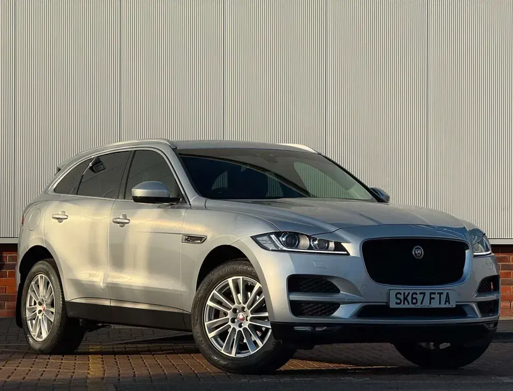 Used Jaguar F-Pace Portfolio 2017 Silver SUV