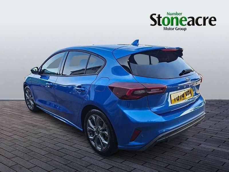 Used Ford Focus ST-Line 123 HP (90 kW) 2025 Blue Hatchback