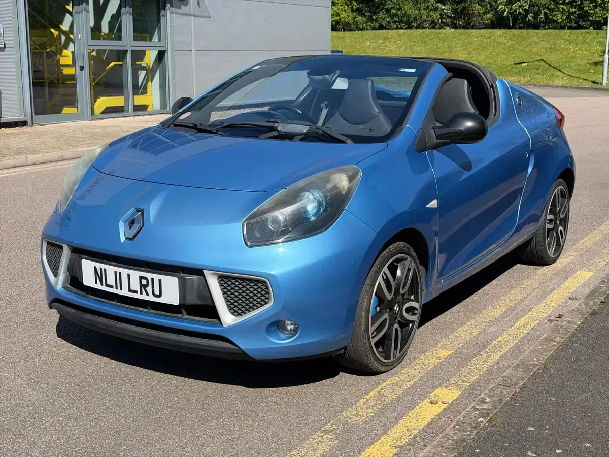 Used Renault Wind GT-Line 101 HP (74 kW) 2011 Blue Cabriolet