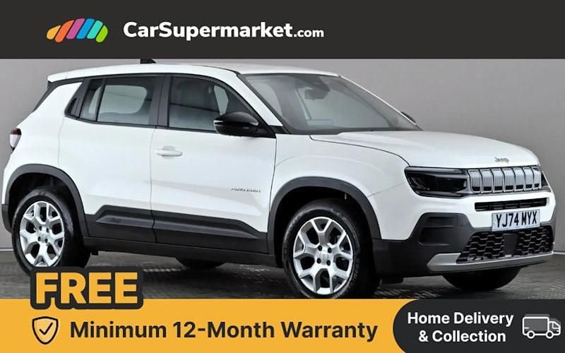 White Used 2024 Jeep Avenger Altitude SUV | £17,697 (Super price) - Image 1/4