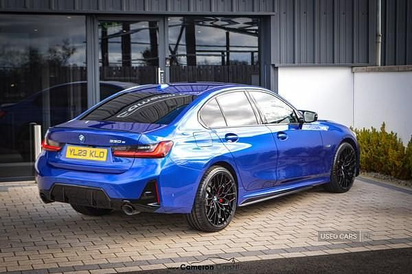 Used BMW 330e M Sport 288 HP (211 kW) 2023 Blue Sedan
