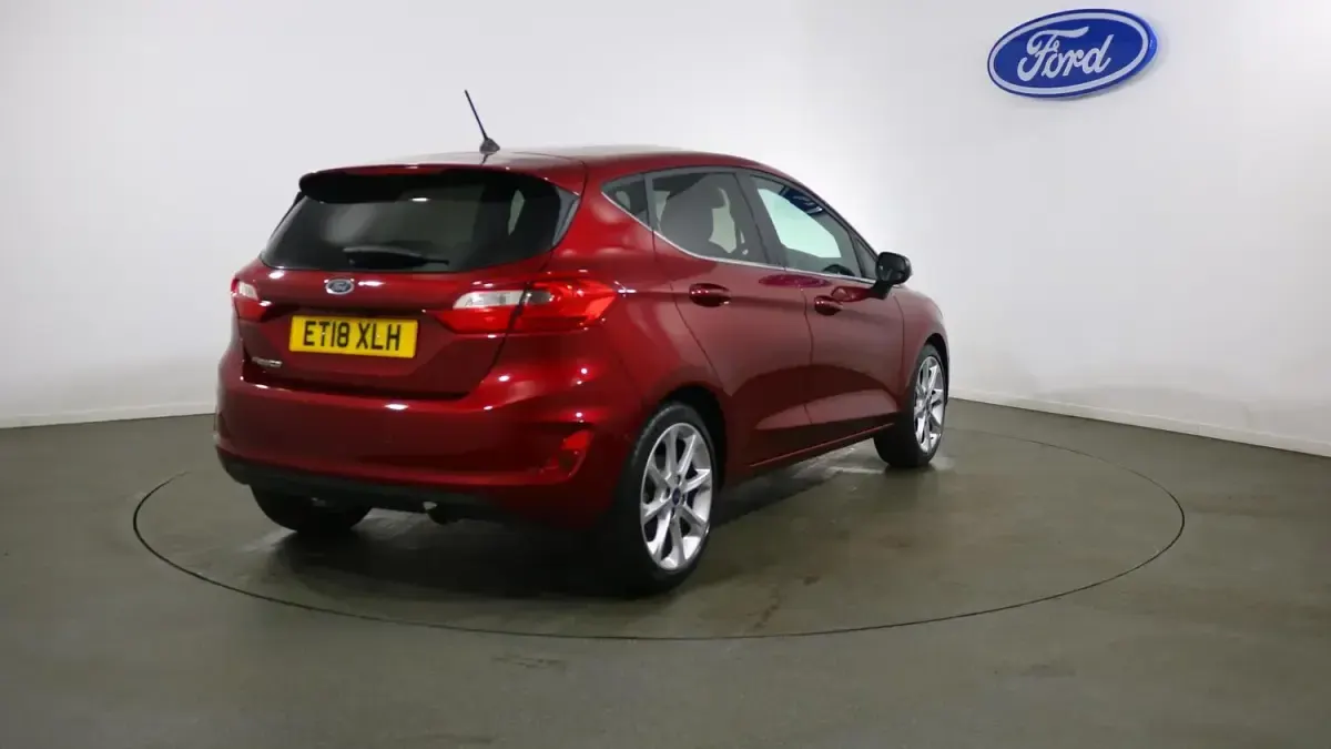 Used Ford Fiesta Titanium 2018 Red Hatchback