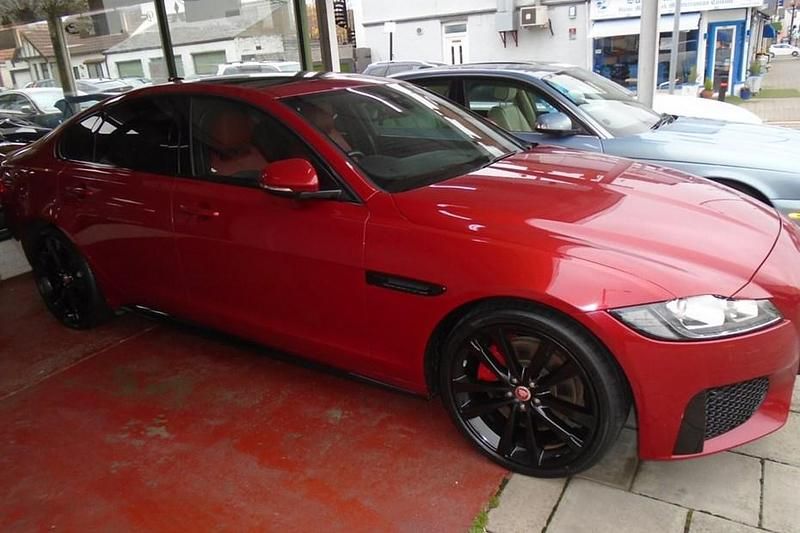 Used Jaguar XF S 2016 Red Sedan