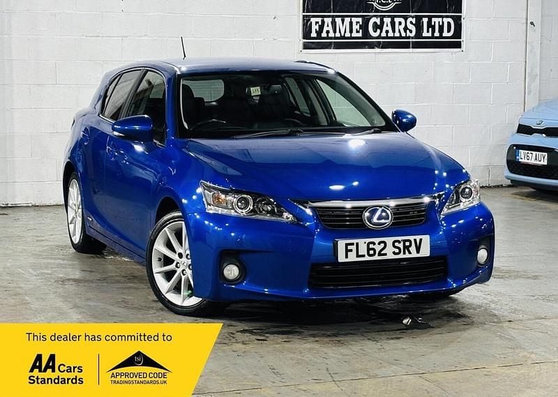 Blue Used 2012 Lexus CT200h Hatchback | £7,500 (Fair price) - Image 1/3