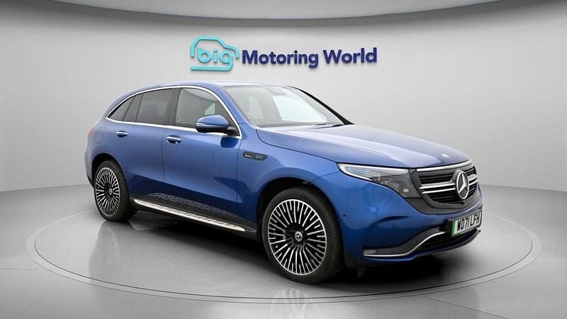 Used Mercedes EQC400 AMG line 300 kW (408 HP) 2022 Blue SUV