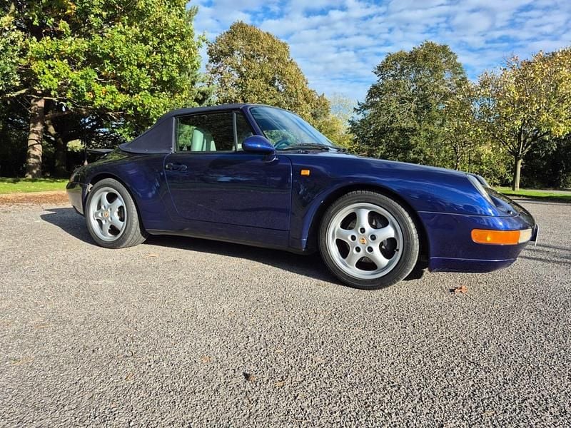 Blue Used 1994 Porsche 911 Cabriolet | £49,990 - Image 1/4