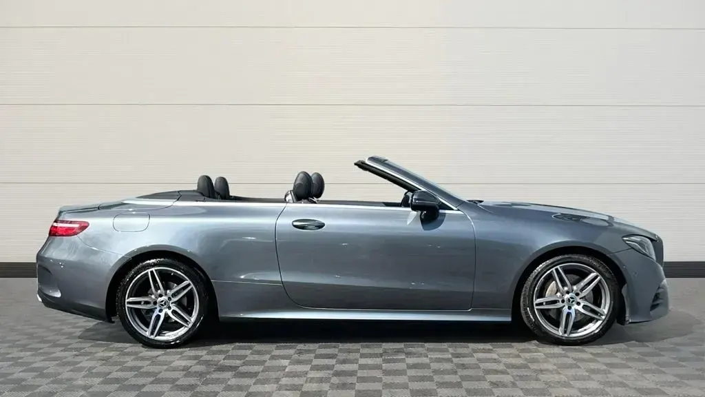 Used Mercedes E220 AMG line 2018 Grey Cabriolet
