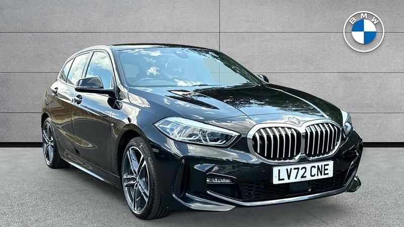 Black Used 2022 BMW 118 M Sport Hatchback | £19,137 (Fair price) - Image 1/4