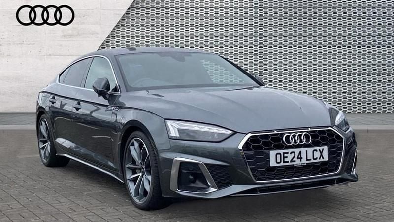 Grey Used 2024 Audi A5 S-Line Hatchback | £30,211 (Good price) - Image 1/4