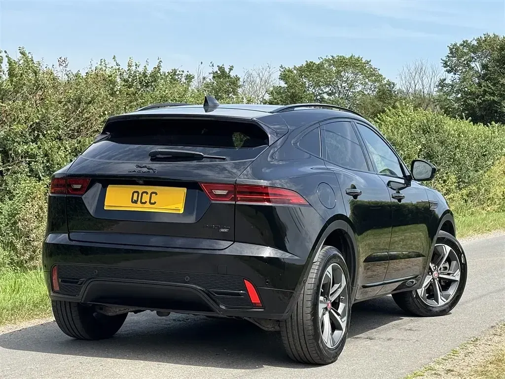 Used Jaguar E-Pace R-Dynamic 2021 Santorini black SUV