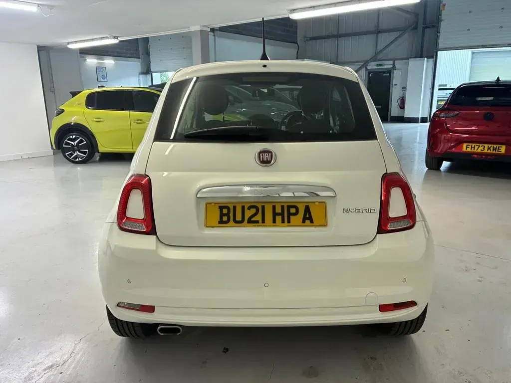 Used Fiat 500 Lounge 2021 White Hatchback