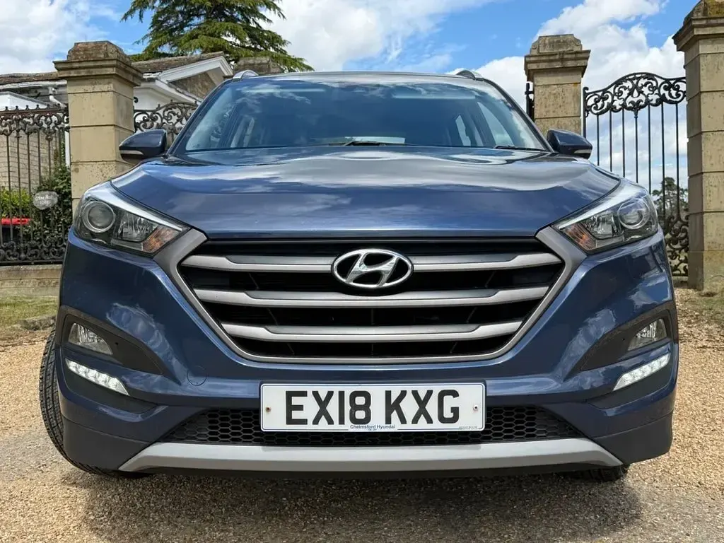 Used Hyundai Tucson SE 177 HP (130 kW) 2018 Blue SUV
