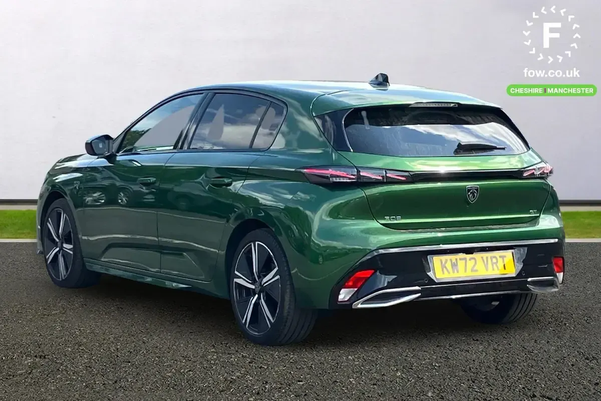 Used Peugeot 308 GTi 131 HP (96 kW) 2023 Green Hatchback