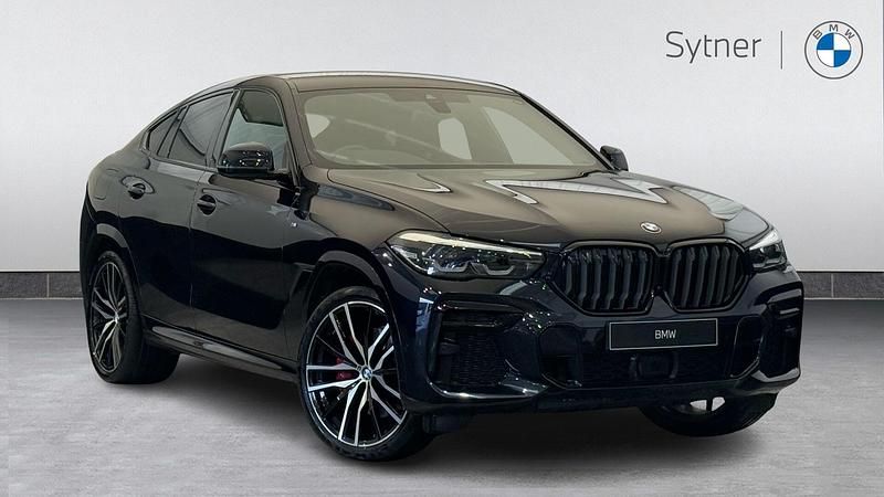 Black Used 2022 BMW X6 M Sport SUV | £42,500 (Fair price) - Image 1/4