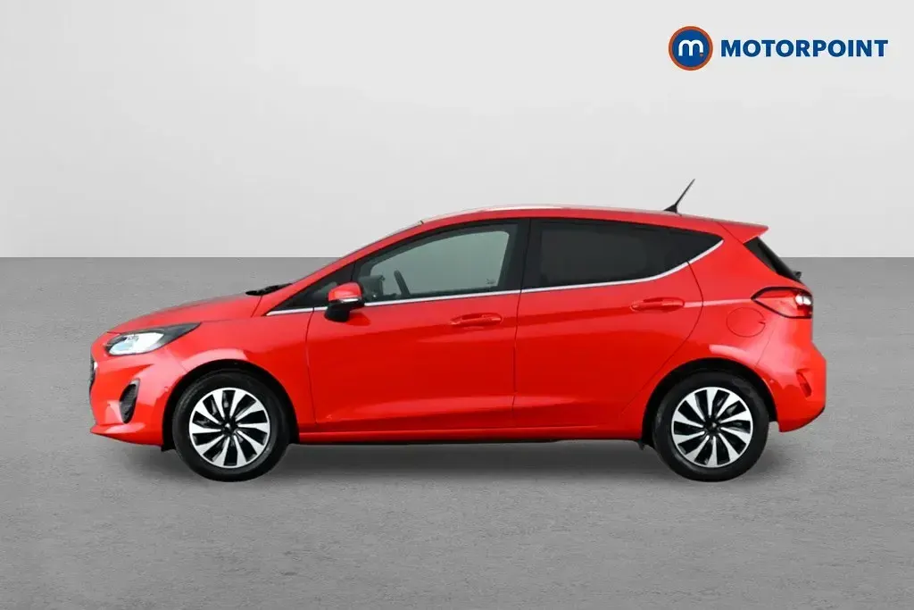 Usado Ford Fiesta Titanium 2024 Vermelho Citadino