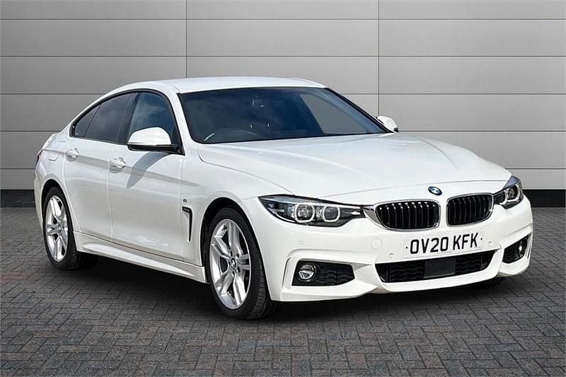 White Used 2020 BMW 420 M Sport Coupe | £16,995 (Super price) - Image 1/4