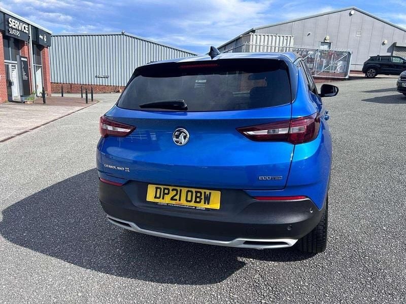 Used Vauxhall Grandland X SRi 128 HP (94 kW) 2021 Blue SUV