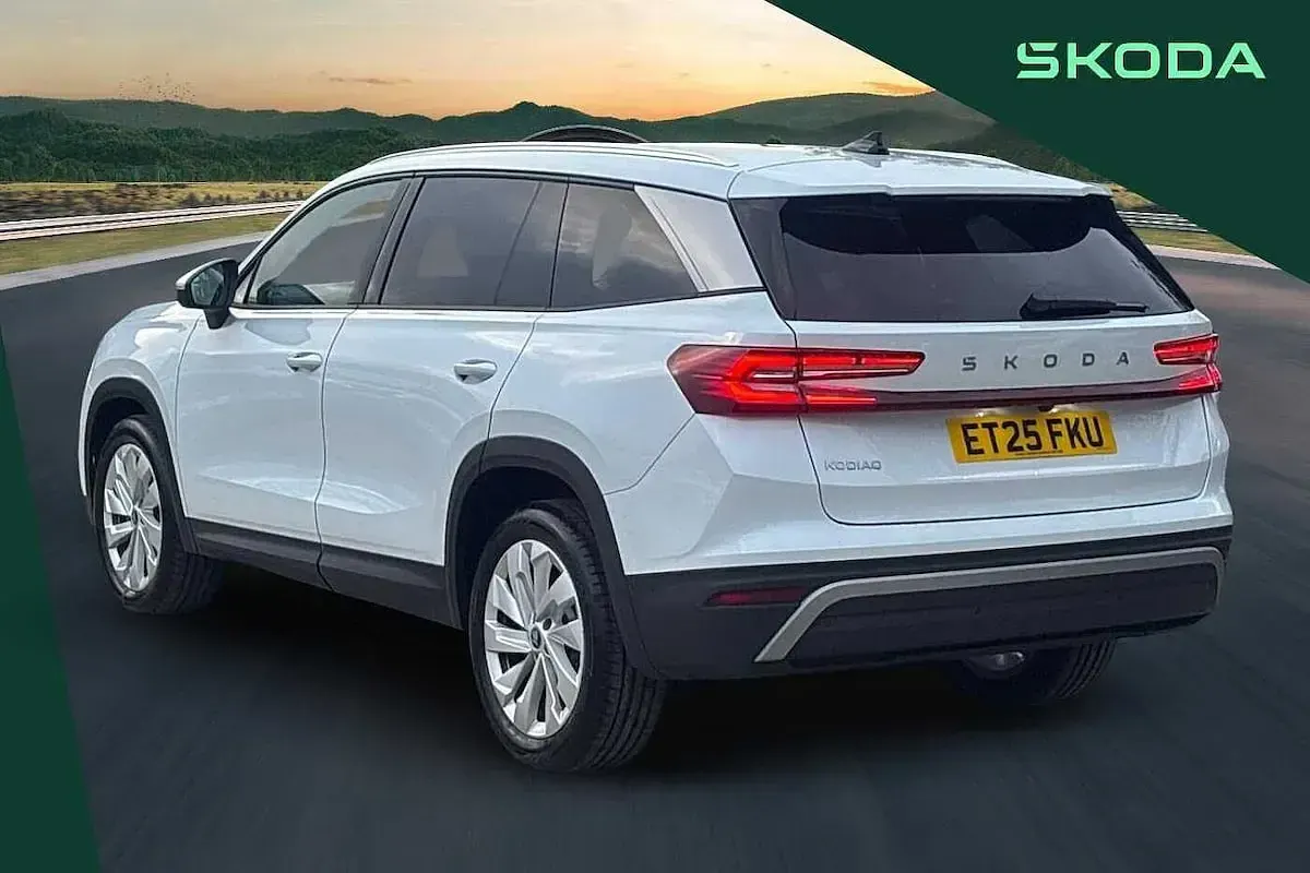 Used Skoda Kodiaq SE L 193 HP (141 kW) 2025 Moon white metallic SUV