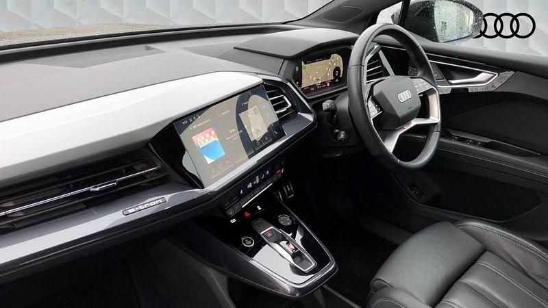 Used Audi Q4 e-tron S-Line 219 kW (299 HP) 2023 Black SUV