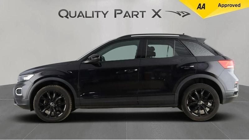 Used VW T-Roc Black Edition 150 HP (110 kW) 2021 Black SUV