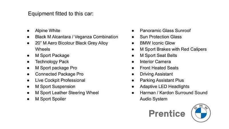 Used BMW i5 M Sport 246 kW (335 HP) 2024 White