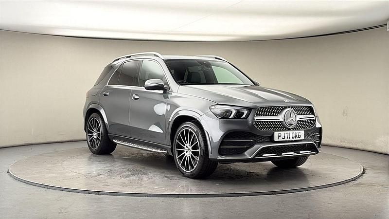 Used Mercedes GLE350 AMG line 320 HP (235 kW) 2021 Selenite grey SUV