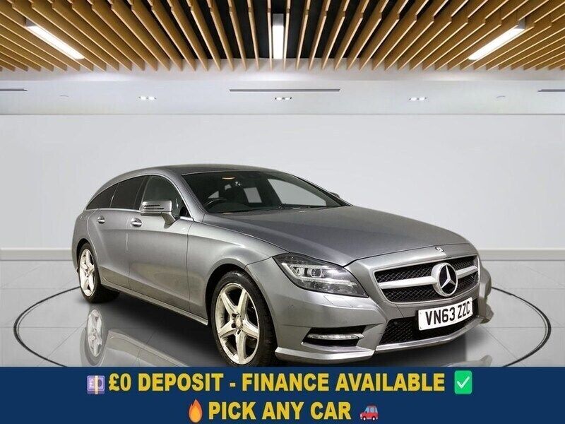 Silver Used 2013 Mercedes CLS350 Shooting Brake AMG Estate | £10,499 - Image 1/3