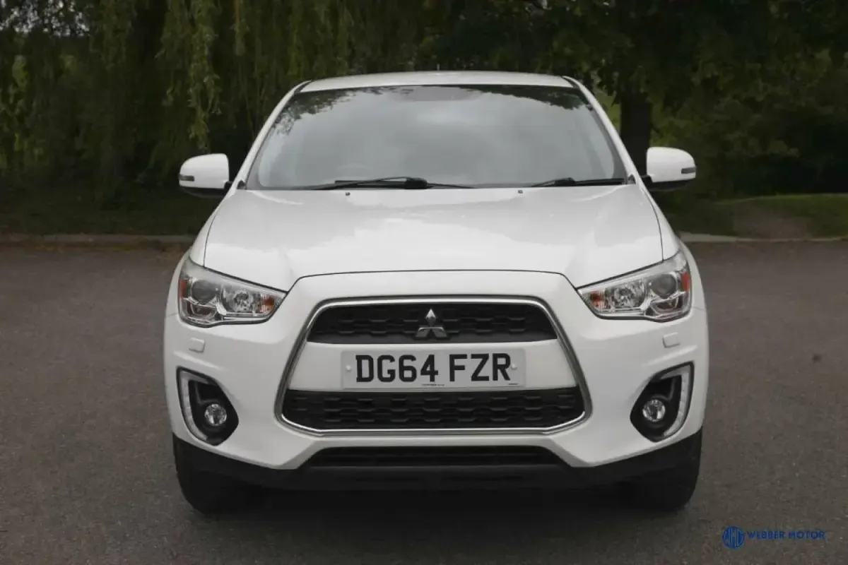 Używany Mitsubishi ASX 117 KM (86 kW) 2014 Biały SUV