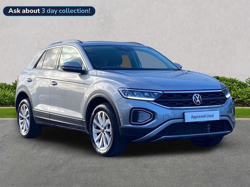 Silver Used 2025 VW T-Roc Match SUV | £22,999 (Fair price) - Image 1/4