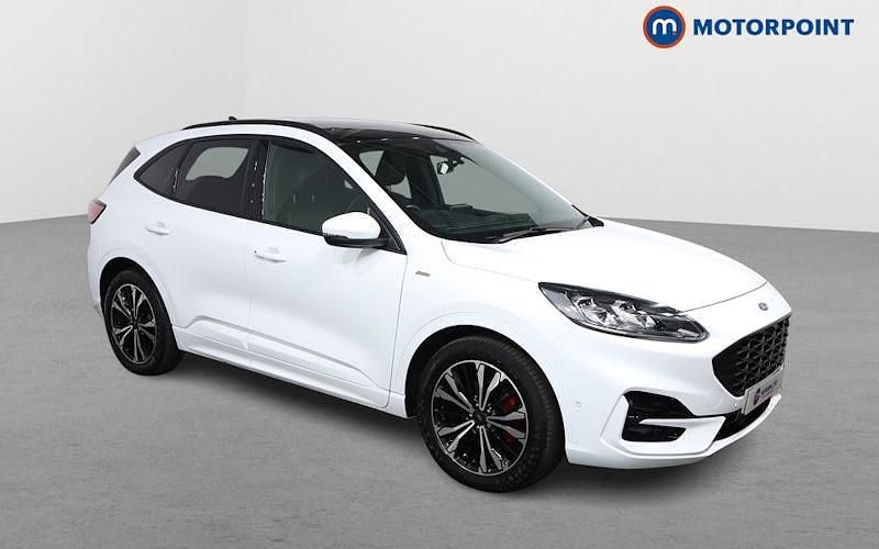 White Used 2022 Ford Kuga ST-Line X SUV | £20,549 (Fair price) - Image 1/4