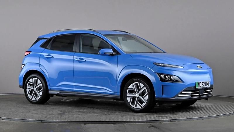 Blue Used 2022 Hyundai Kona Premium SUV | £18,798 (Expensive) - Image 1/4