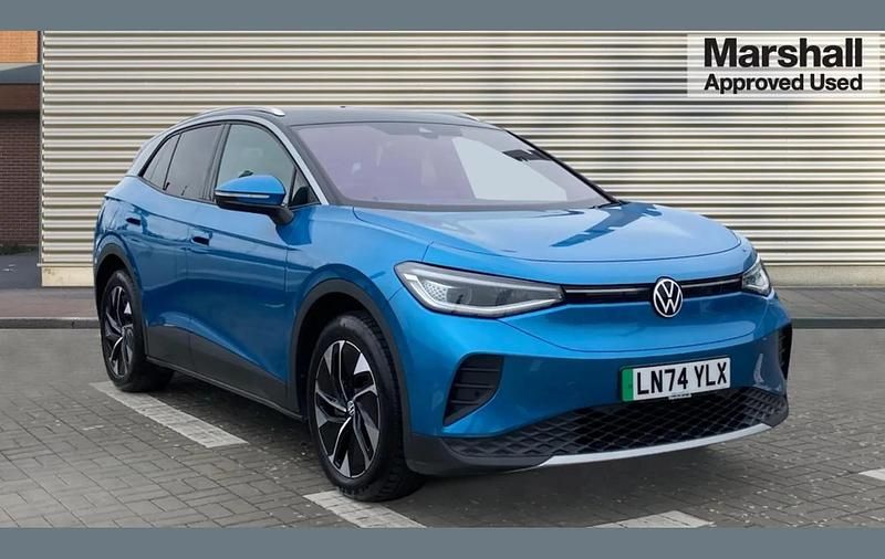 Used VW ID.4 Pro 210 kW (286 HP) 2024 Costa azule flat black SUV