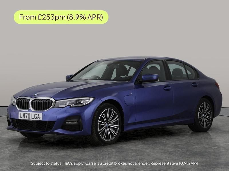 Used BMW 330e M Sport 2020 Blue Sedan