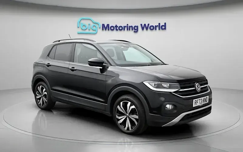 Used VW T-Cross Black Edition 95 HP (69 kW) 2023 Black SUV