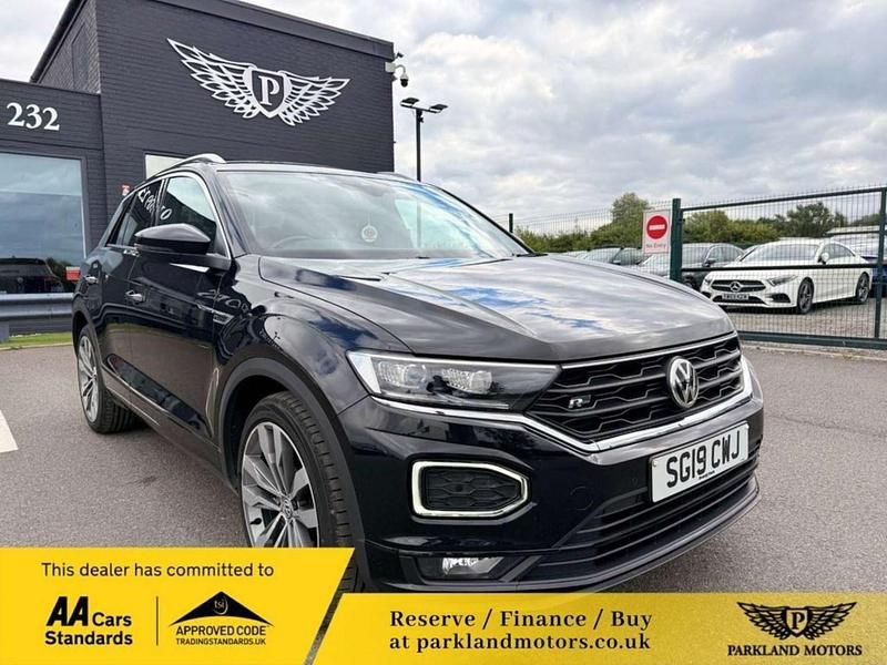 Used VW T-Roc R-line 150 HP (110 kW) 2019 Black SUV